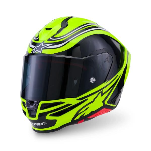 Alpinestars Alpinestars S-R7 Zeal Full Face Helmet - Yellow Fluo Black White